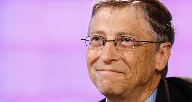 Studienabbrecher Bill Gates