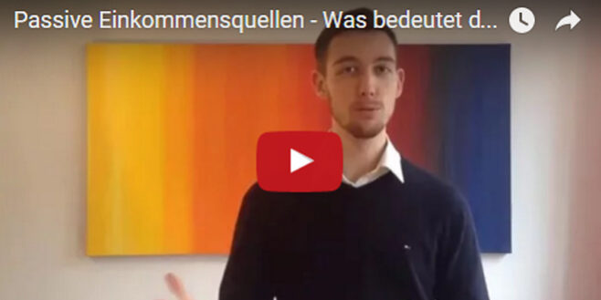 Passive Einkommensquellen