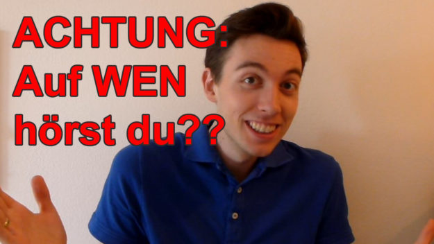auf wen hörst du