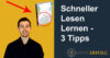Schneller Lesen Lernen