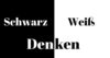 schwarz weiß denken